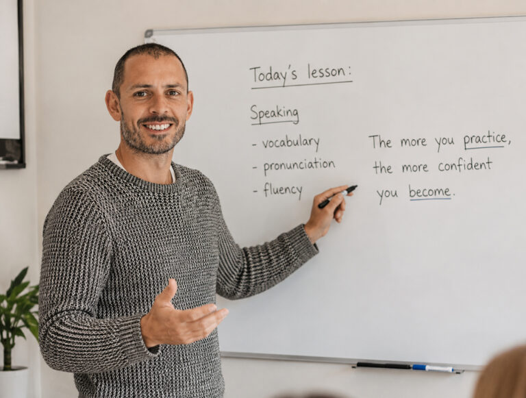 Adam, profesor y director de English Connect en Amorebieta